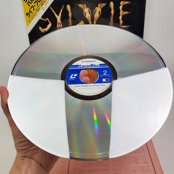 Sylvie Vartan Live From Paris Japanese Obi Laserdisc 1982 Complete w/ Insert - Picture 5 of 12